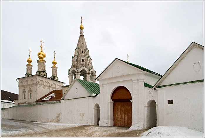 Рязань. Спасо–Преображенский монастырь. фасады