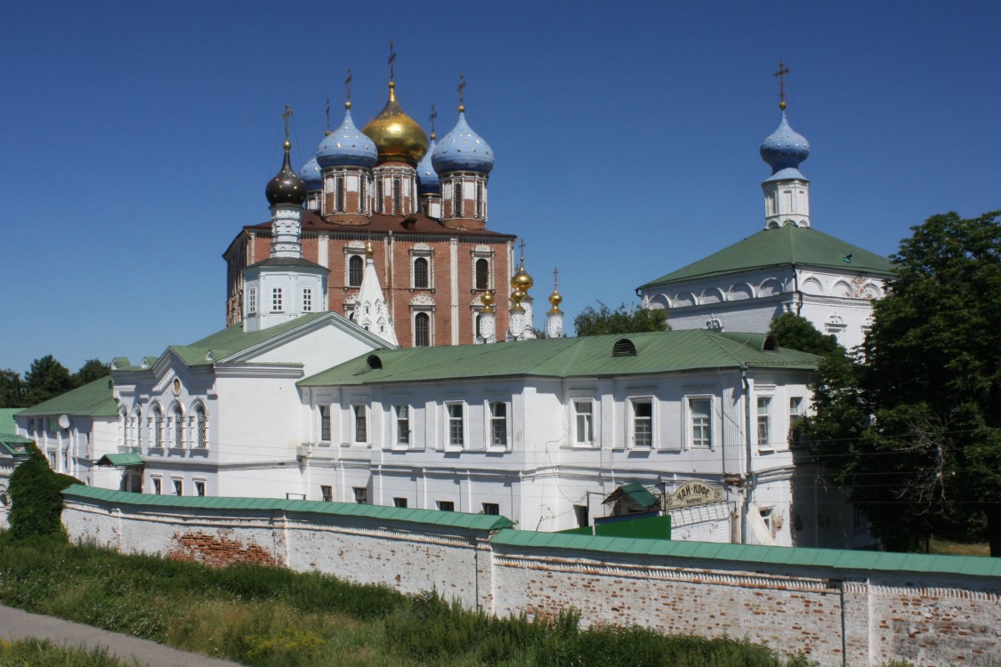 Рязанский Кремль Спасо Преображенский собор