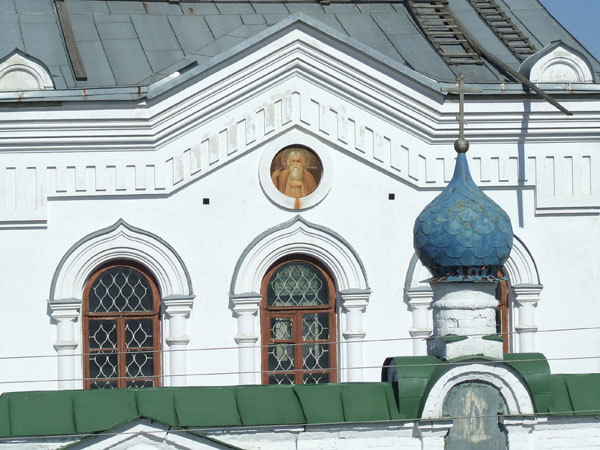 Спасо–Преображенский монастырь. Церковь Иоанна Богослова, Рязань (Рязань, город, Рязанская область). архитектурные детали