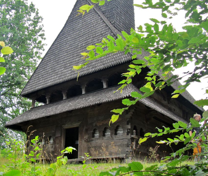 Данилово. Церковь Николая Чудотворца. фасады, вид с запада