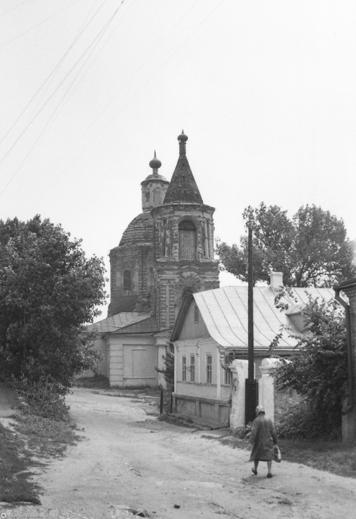 Церковь Илии Пророка (Входа Господня в Иерусалим), Воронеж (Воронеж, город, Воронежская область). архивная фотография, источник https://pastvu.com