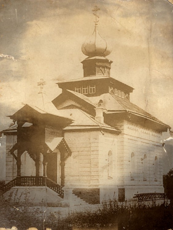 Бишкек. Церковь Николая Чудотворца. архивная фотография, Фото 1886г. Свято-Никольская церковь
