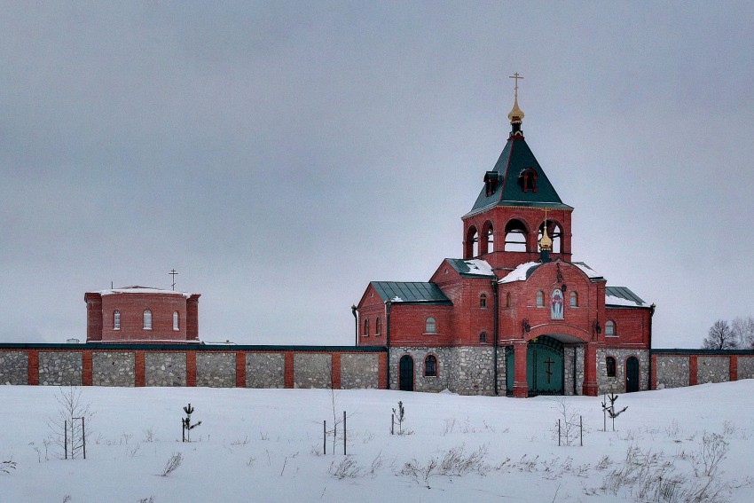 Михайловский Покровский женский монастырь, Михайлов (Михайловский район, Рязанская область). фасады
