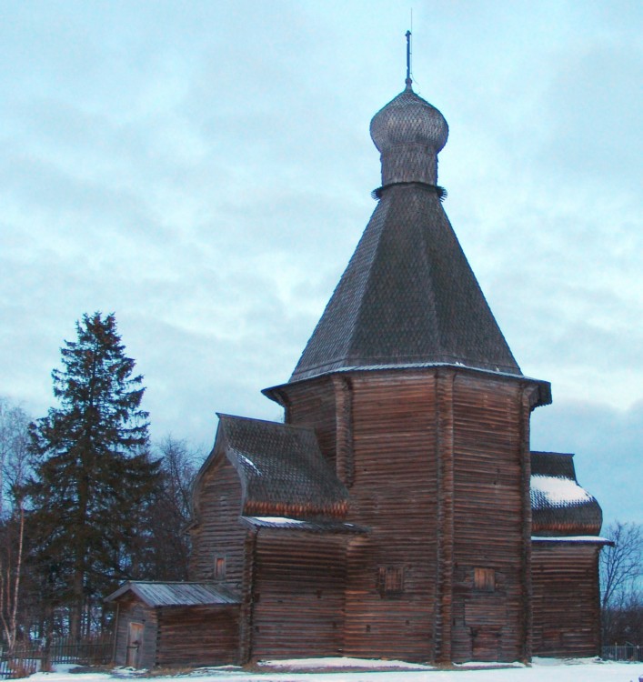Новинки (Лявля). Церковь Николая Чудотворца. фасады