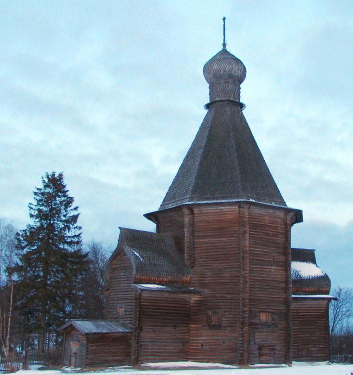 Церковь Николая Чудотворца, Новинки (Лявля) (Приморский район, Архангельская область). фасады