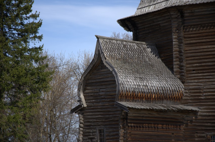 Новинки (Лявля). Церковь Николая Чудотворца. архитектурные детали