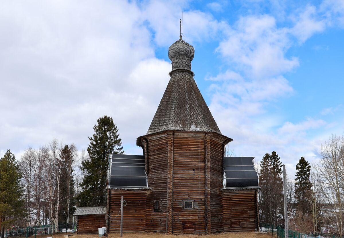 Церковь Николая Чудотворца, Новинки (Лявля) (Приморский район, Архангельская область). архитектурные детали
