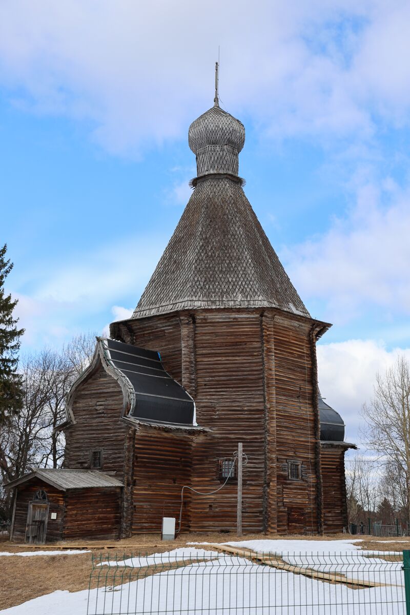 Церковь Николая Чудотворца, Новинки (Лявля) (Приморский район, Архангельская область). фасады