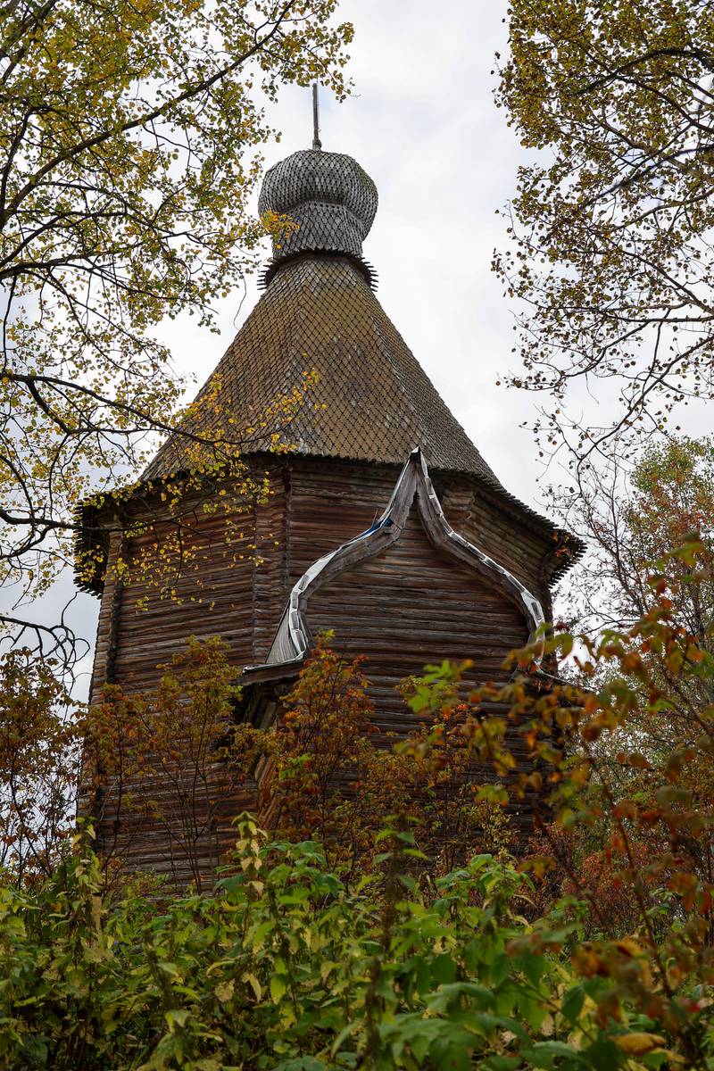 Церковь Николая Чудотворца, Новинки (Лявля) (Приморский район, Архангельская область). фасады