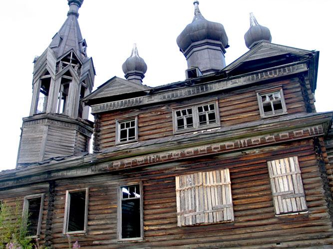 Церковь Илии Пророка, Бигичи (Чердынский район, Пермский край). архитектурные детали