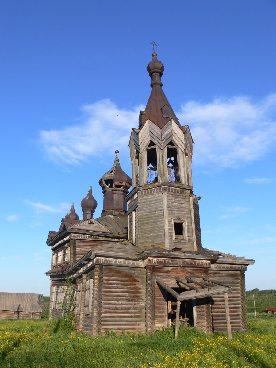 Церковь Илии Пророка, Бигичи (Чердынский район, Пермский край). фасады