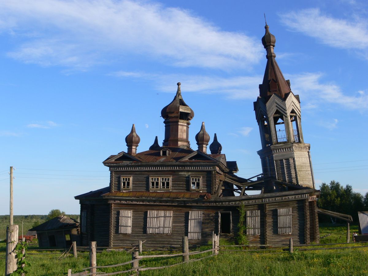 Церковь Илии Пророка, Бигичи (Чердынский район, Пермский край). фасады