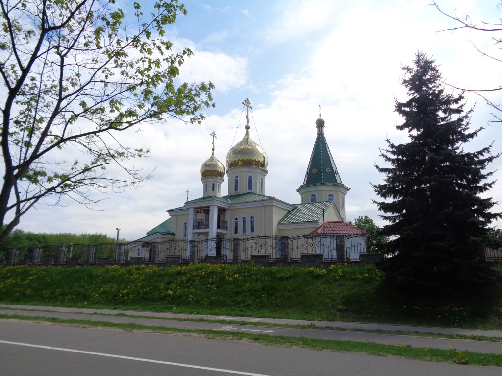 Церковь Андрея Первозванного, Минск (Минск, город, Беларусь, Минская область). общий вид в ландшафте