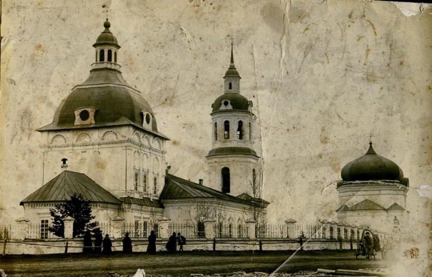 Церковь Троицы Живоначальной, Медяны (Юрьянский район, Кировская область). архивная фотография, Фото с сайта http://rodnaya-vyatka.ru/places/71833