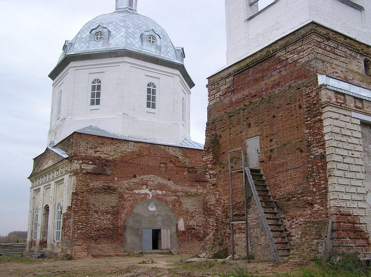 Церковь Казанской иконы Божией Матери, Горохово (Юрьянский район, Кировская область). документальные фотографии