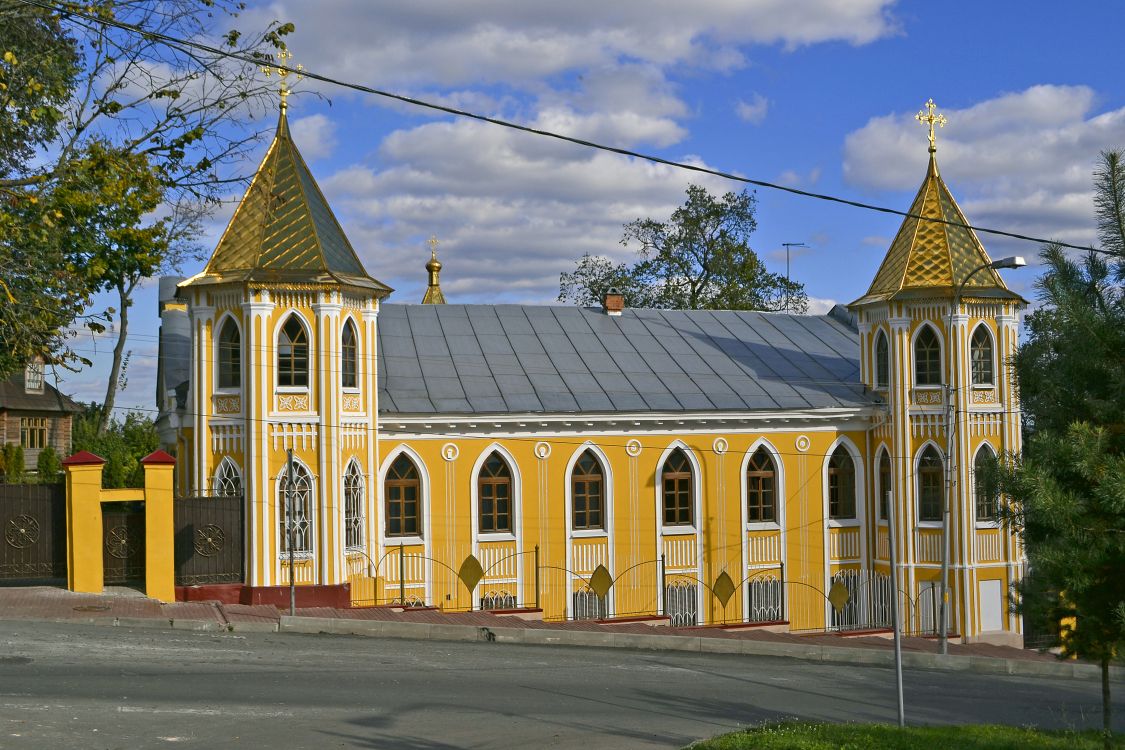 Церковь Сергия Радонежского в Архиерейском доме, Брянск (Брянск, город, Брянская область). общий вид в ландшафте