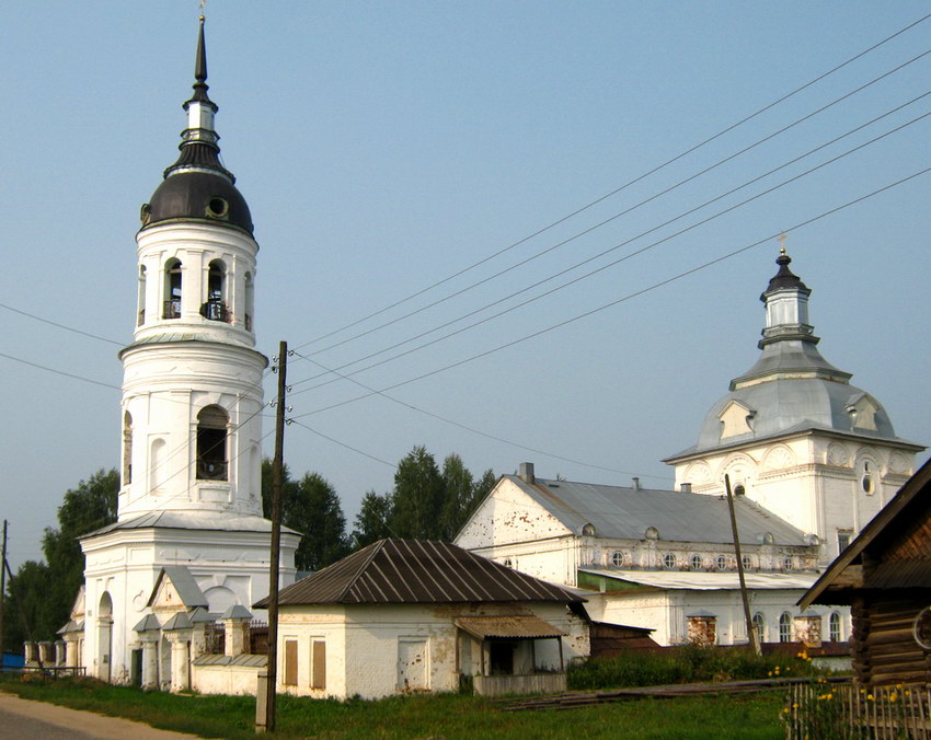 Чудиново. Церковь Троицы Живоначальной. фасады, Троицкая церковь, вид с юга.