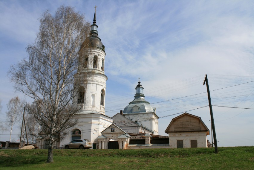 Церковь Троицы Живоначальной, Чудиново (Орловский район, Кировская область). фасады