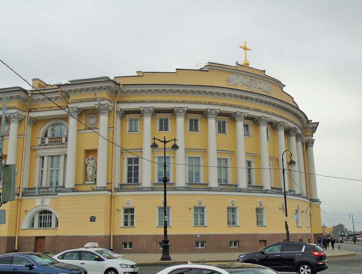 Домовая церковь Александра Невского при Конституционном Суде, Адмиралтейский район (Санкт-Петербург, г. Санкт-Петербург). фасады