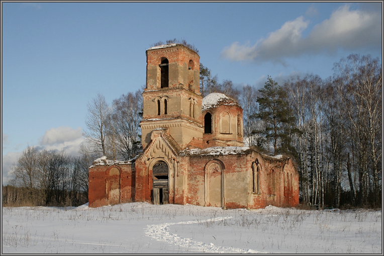 Рубихино. Церковь Николая Чудотворца. фасады