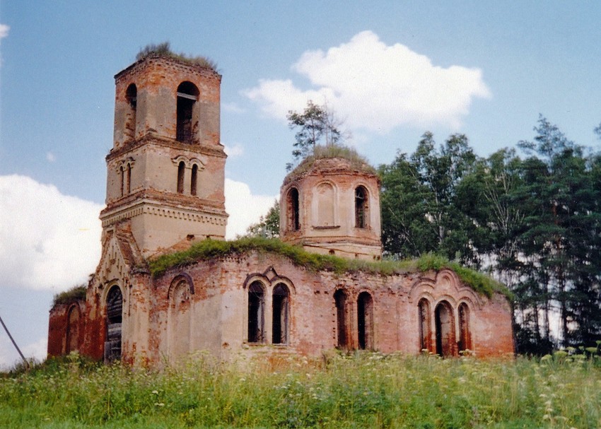 Церковь Николая Чудотворца, Рубихино (Юхновский район, Калужская область). фасады