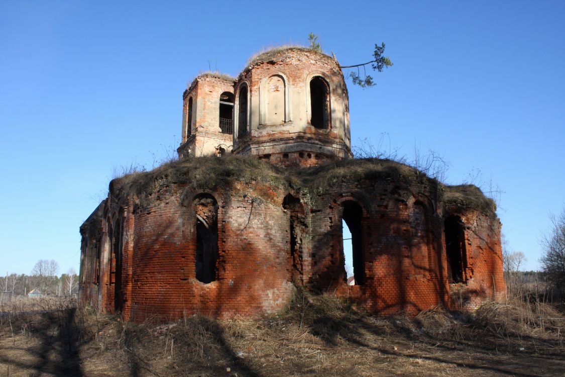 Церковь Николая Чудотворца, Рубихино (Юхновский район, Калужская область). фасады