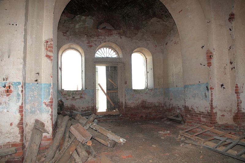 Церковь Николая Чудотворца, Чемоданово (Юхновский район, Калужская область). интерьер и убранство
