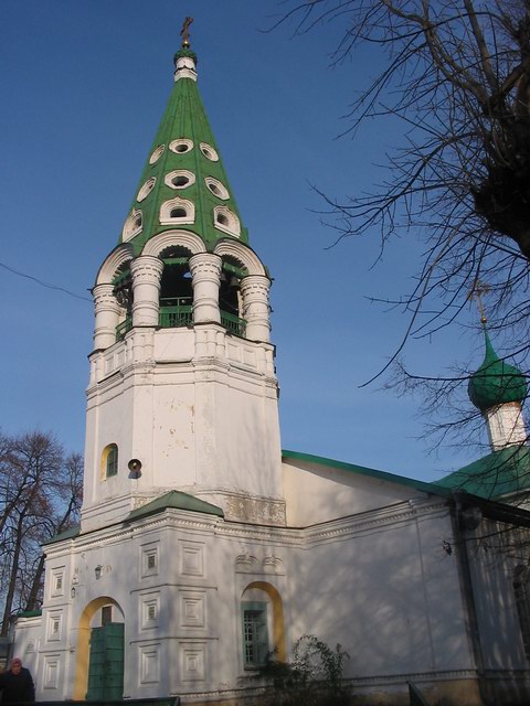 Церковь Николая Чудотворца (Николы Пенского), Ярославль (Ярославль, город, Ярославская область). архитектурные детали, Колокольня церкви Николы Пенского		      