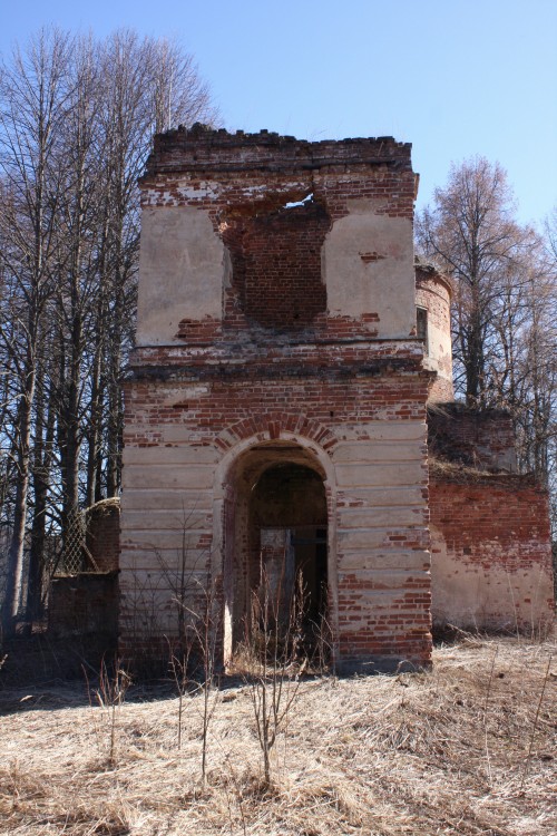 Церковь Параскевы Пятницы, Мочалово (Юхновский район, Калужская область). фасады
