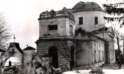 Церковь Параскевы Пятницы, Фото 1944 г. из фондов ТАСС<br>, Мочалово, Юхновский район, Калужская область