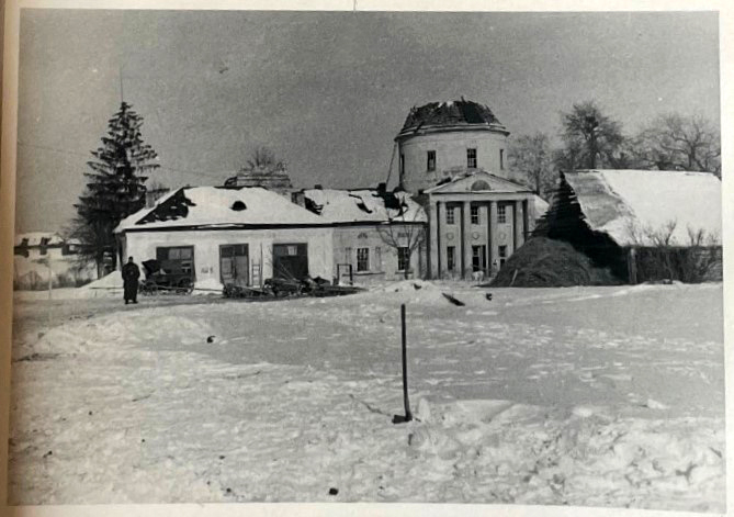 Церковь Параскевы Пятницы, Мочалово (Юхновский район, Калужская область). архивная фотография, Фото 1942 г. с аукциона e-bay.de
