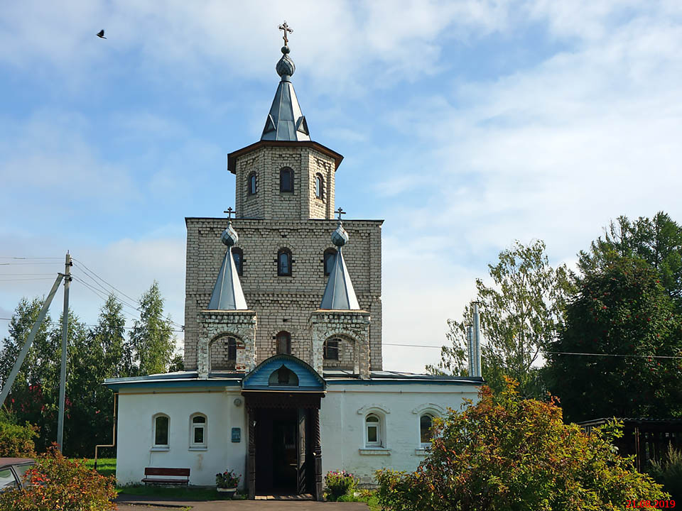 Пучеж. Церковь Серафима Саровского. фасады