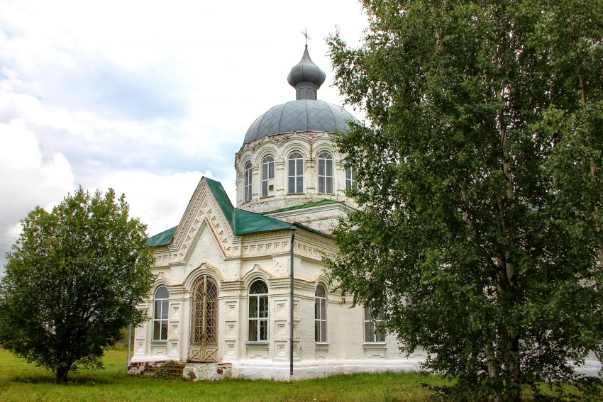 Церковь Михаила Архангела, Русское (Вятка (Киров), город, Кировская область). фасады, Северный вход