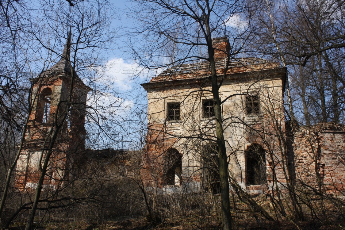 Покров-Полея, урочище. Церковь Покрова Пресвятой Богородицы. фасады