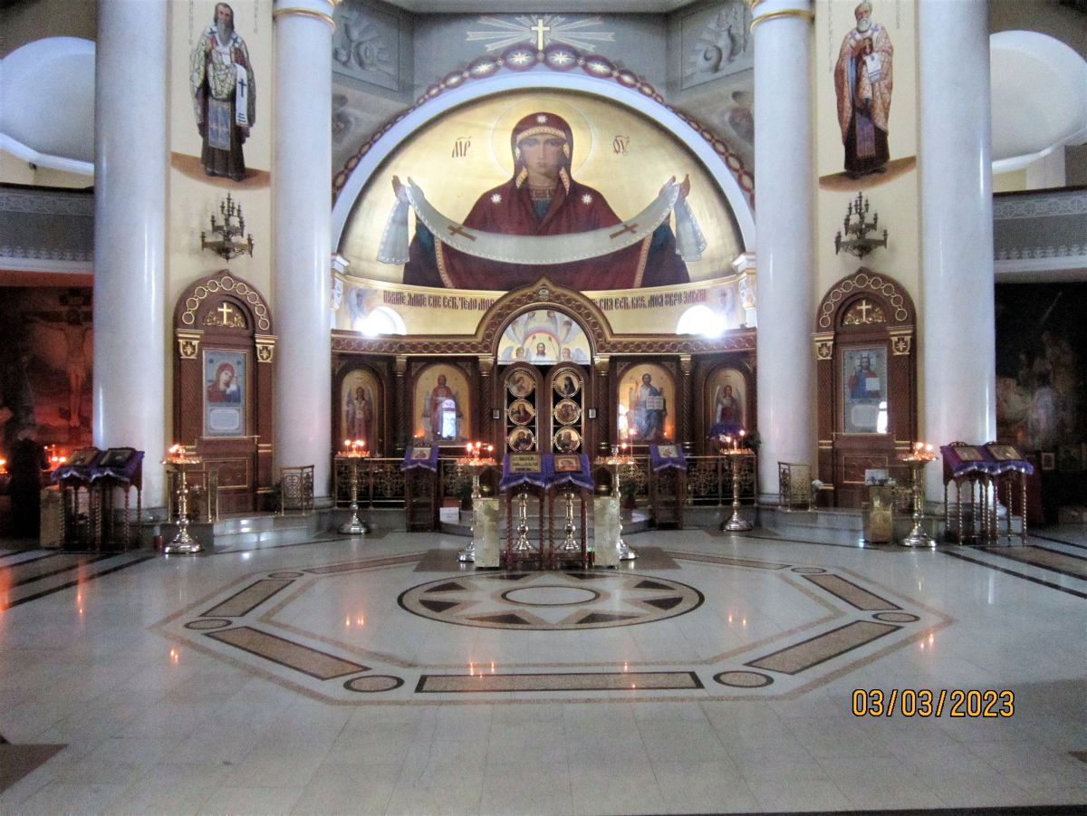 Церковь Сретения Господня, Калининский район (Санкт-Петербург, г. Санкт-Петербург). интерьер и убранство