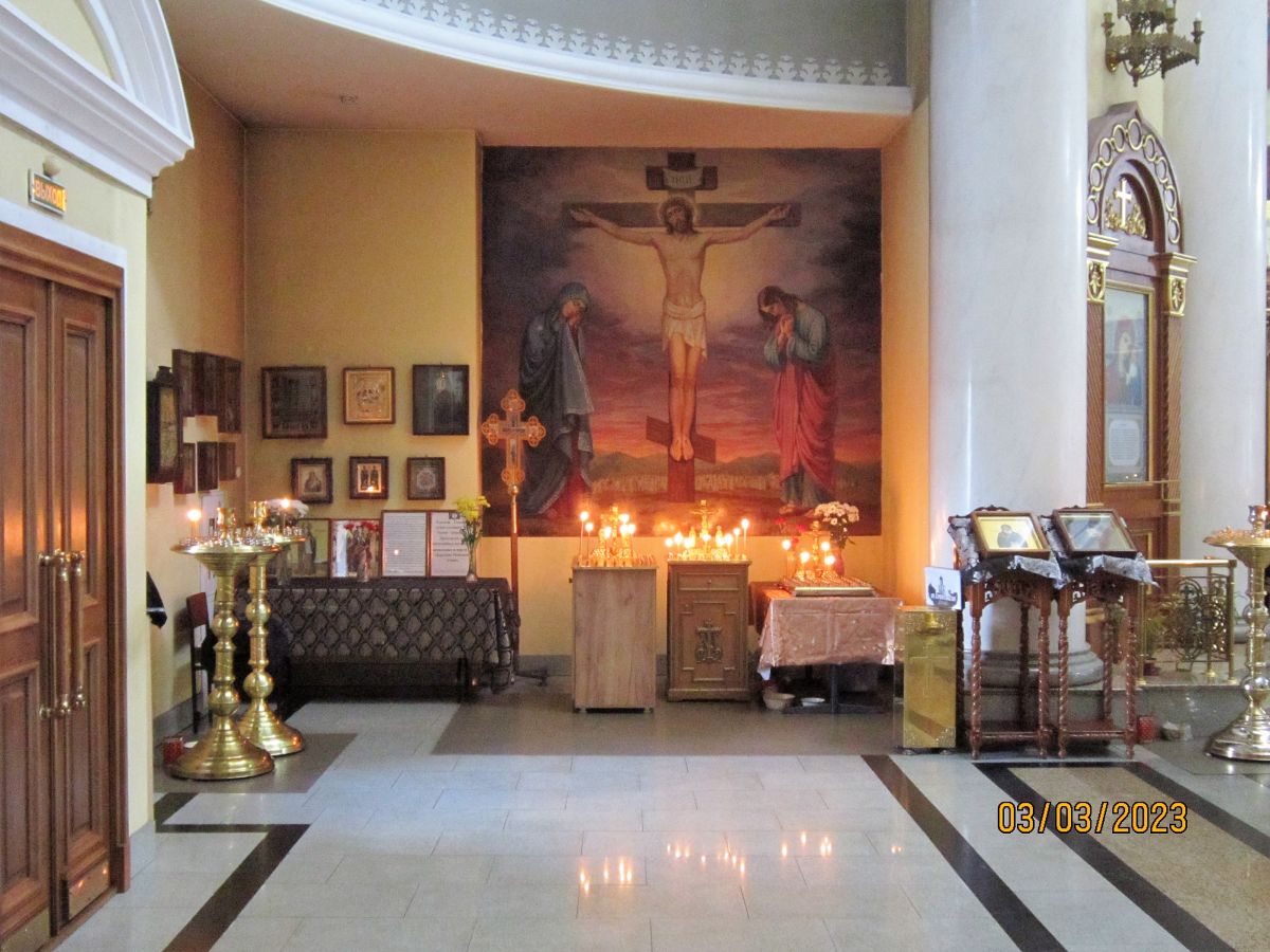 Церковь Сретения Господня, Калининский район (Санкт-Петербург, г. Санкт-Петербург). интерьер и убранство
