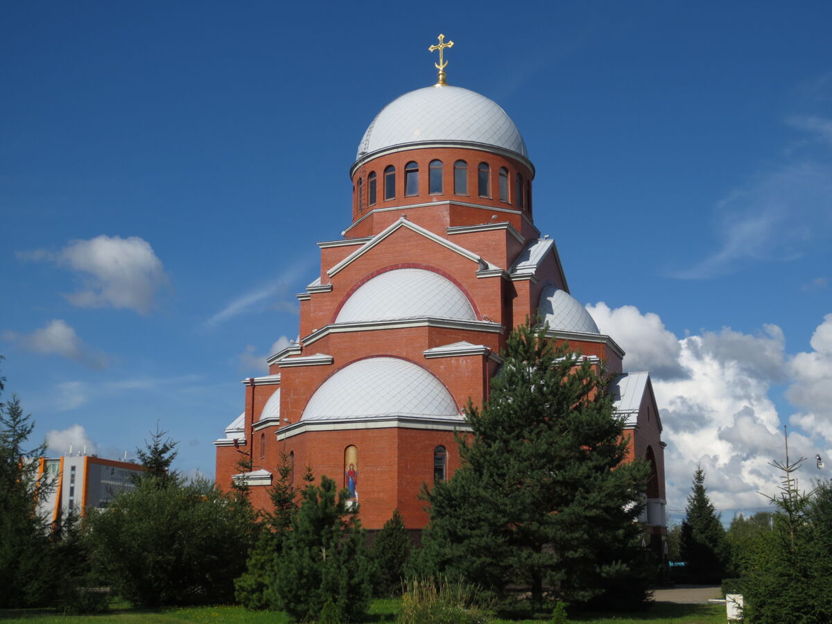 Церковь Сретения Господня, Калининский район (Санкт-Петербург, г. Санкт-Петербург). фасады