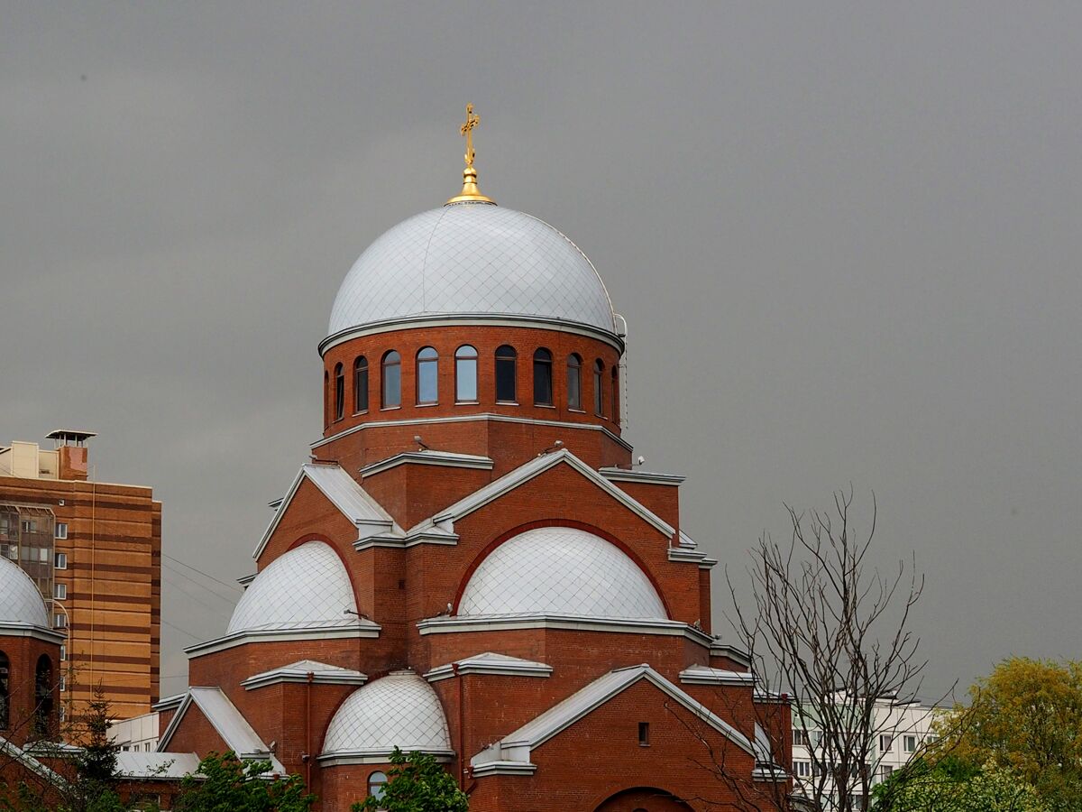 Церковь Сретения Господня, Калининский район (Санкт-Петербург, г. Санкт-Петербург). фасады