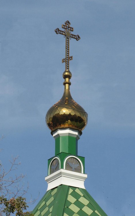 Храм-часовня Стефана Пермского, Пермь (Пермь, город, Пермский край). архитектурные детали, Завершение навершия храма-часовни