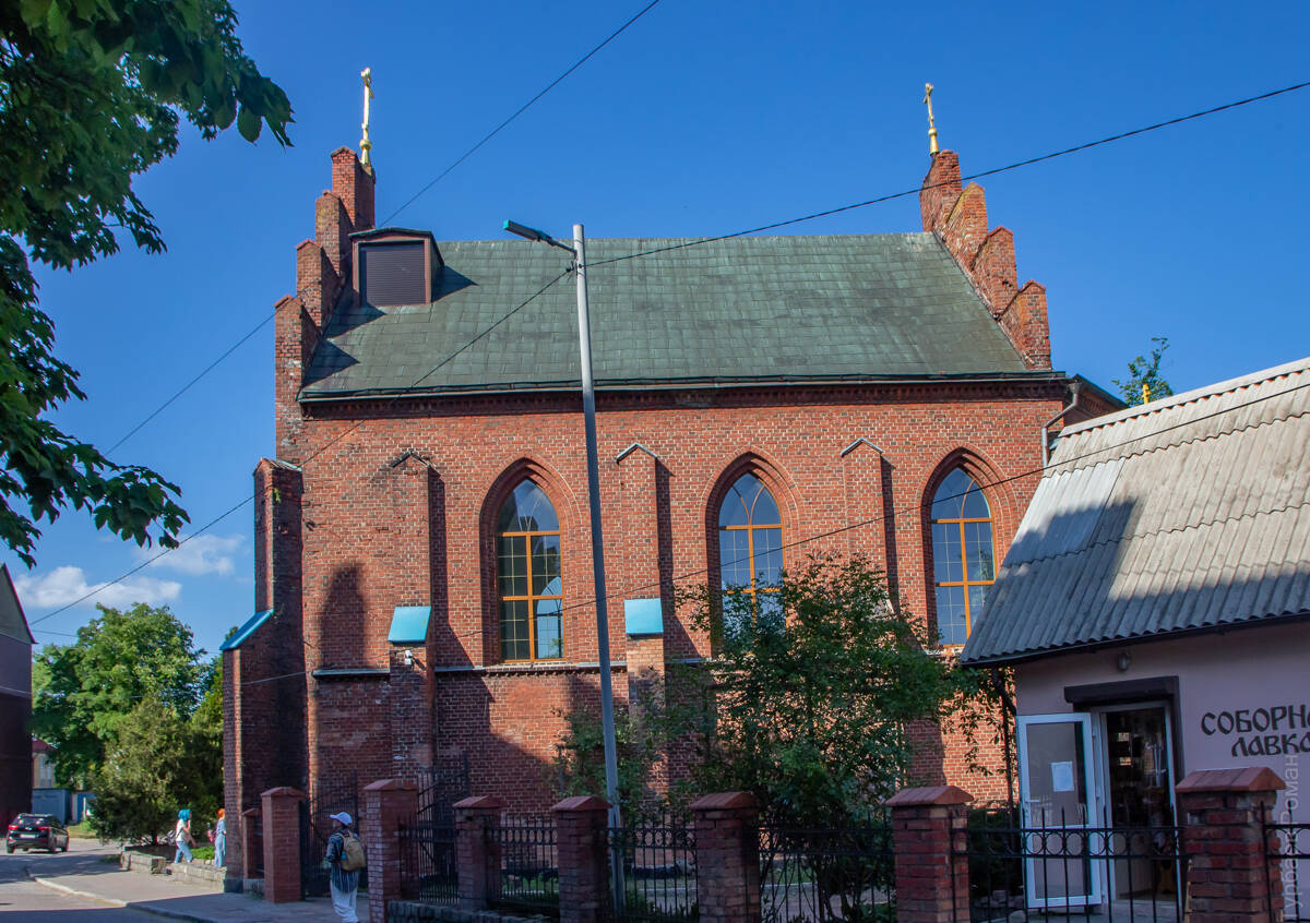 Морской собор Георгия Победоносца, Балтийск (Балтийский городской округ, Калининградская область). фасады, Вид с юго-запада