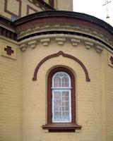 Церковь Спаса Нерукотворного Образа, Скругленный угол притвора<br>, Рига, Рига, город, Латвия