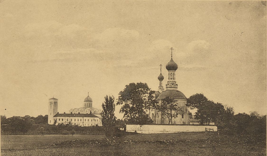 Церковь Василия Великого, Владимир (Владимирский район, Украина, Волынская область). архивная фотография, Фото 1926-1933-х гг. https://polona.pl/item/wlodzimierz-wolynski-cerkiew-sgo-bazylego,ODI5MTgxMDM/0/#info:metadata