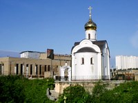 Церковь Всех Святых в Ясеневе, вид с востока<br>, Москва, Юго-Западный административный округ (ЮЗАО), г. Москва