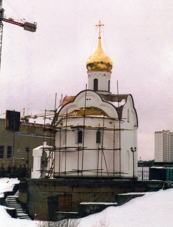 Церковь Всех Святых в Ясеневе, Ясенево (Юго-Западный административный округ (ЮЗАО), г. Москва). документальные фотографии