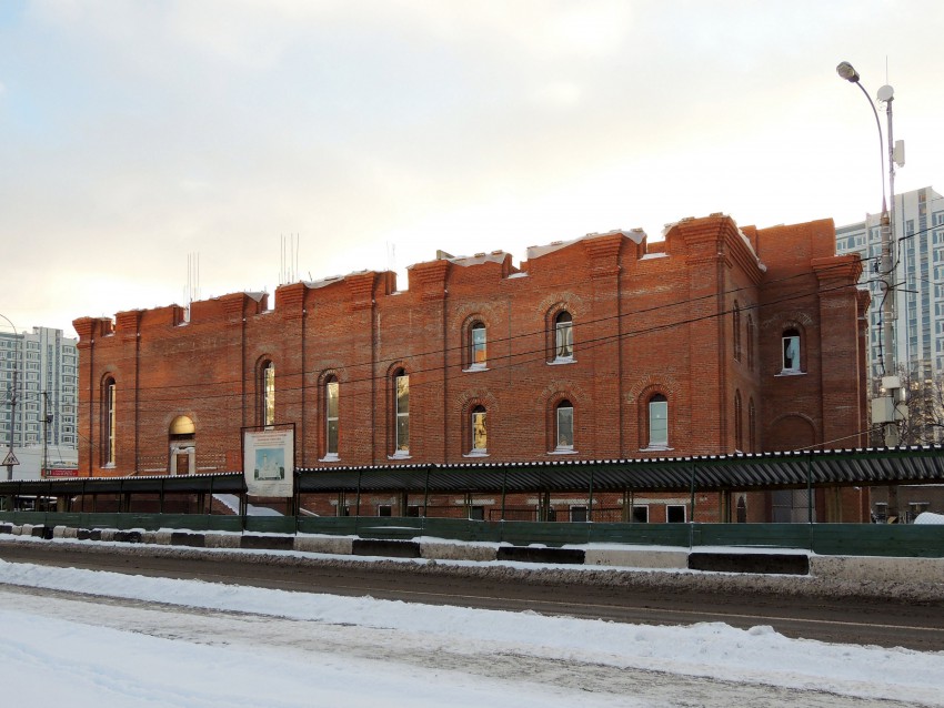 Церковь Андрея Рублева в Раменках, Раменки (Западный административный округ (ЗАО), г. Москва). документальные фотографии