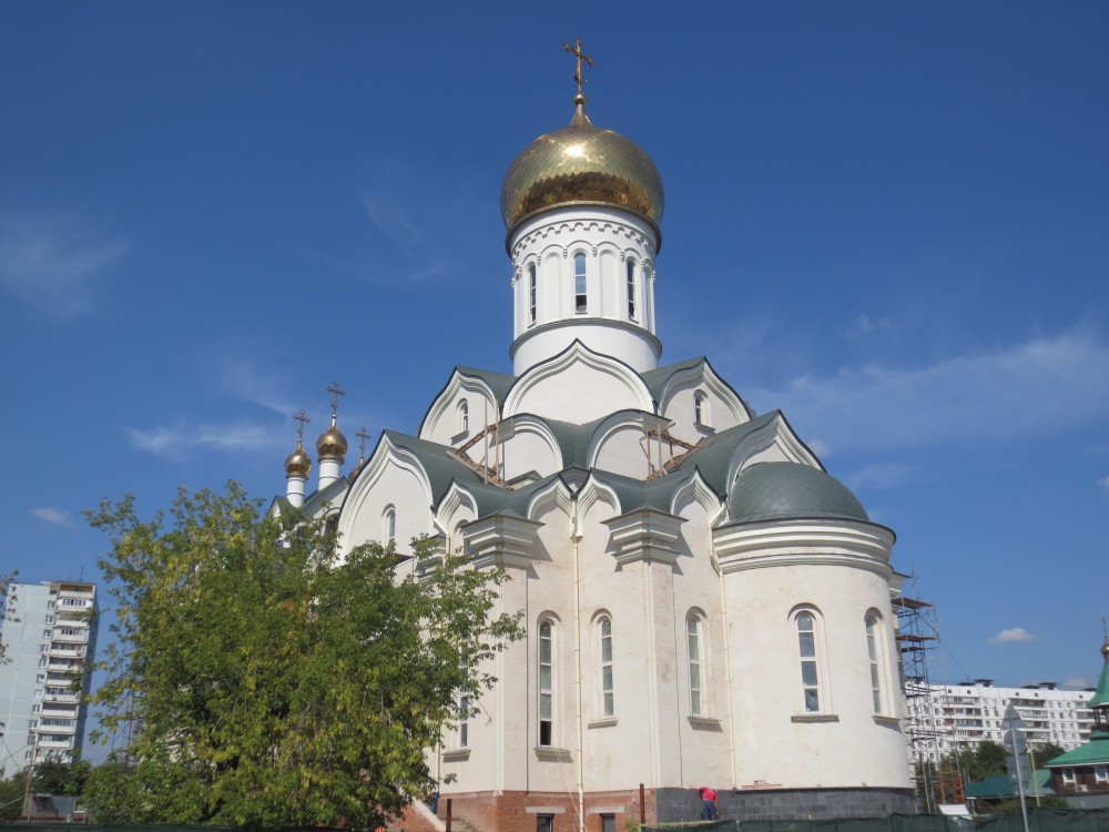 Раменки. Церковь Андрея Рублева в Раменках. фасады