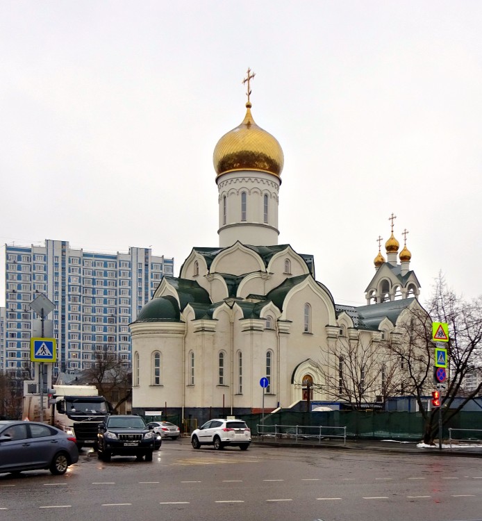 Раменки. Церковь Андрея Рублева в Раменках. фасады