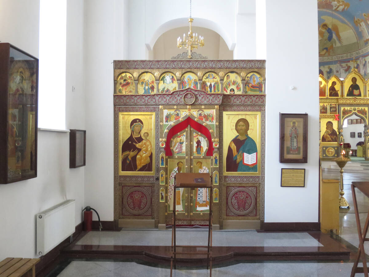Церковь Андрея Рублева в Раменках, Раменки (Западный административный округ (ЗАО), г. Москва). интерьер и убранство