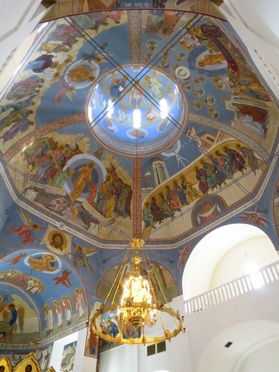 Церковь Андрея Рублева в Раменках, Раменки (Западный административный округ (ЗАО), г. Москва). интерьер и убранство