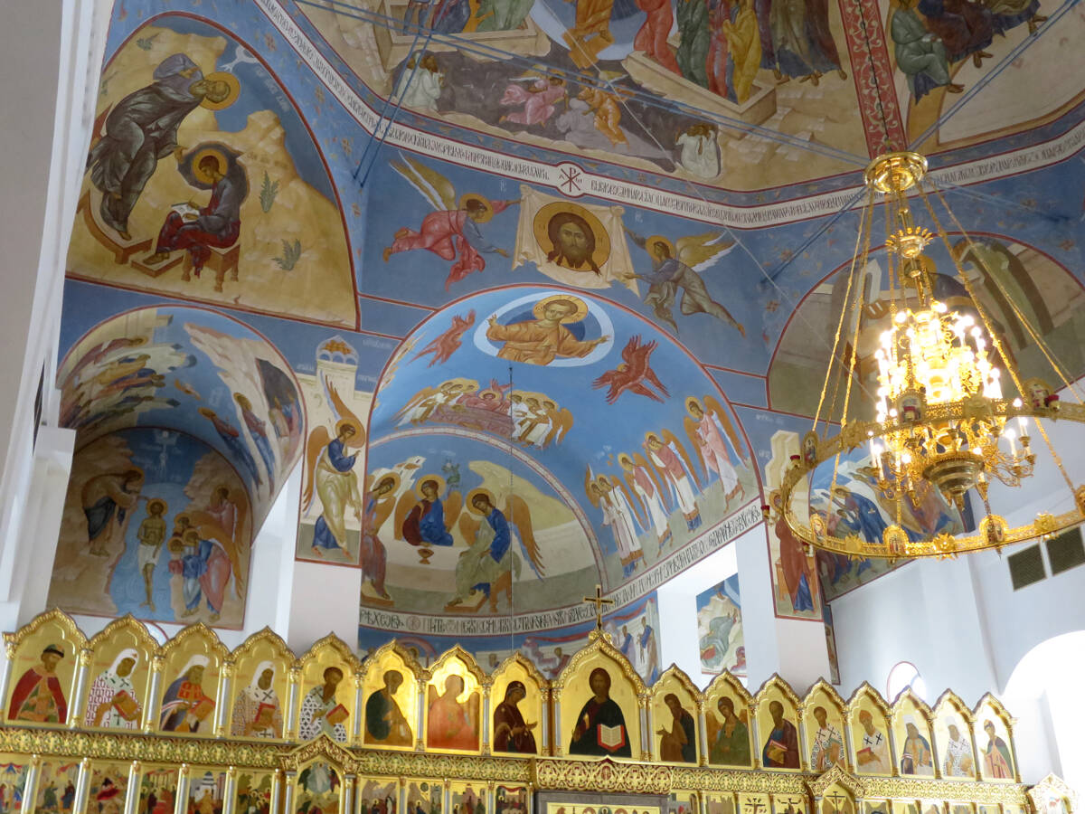 Церковь Андрея Рублева в Раменках, Раменки (Западный административный округ (ЗАО), г. Москва). интерьер и убранство